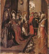 Master of the Legend Ursula Announces Her Pilgrimage to the Court of Her Father (mk05) Spain oil painting reproduction